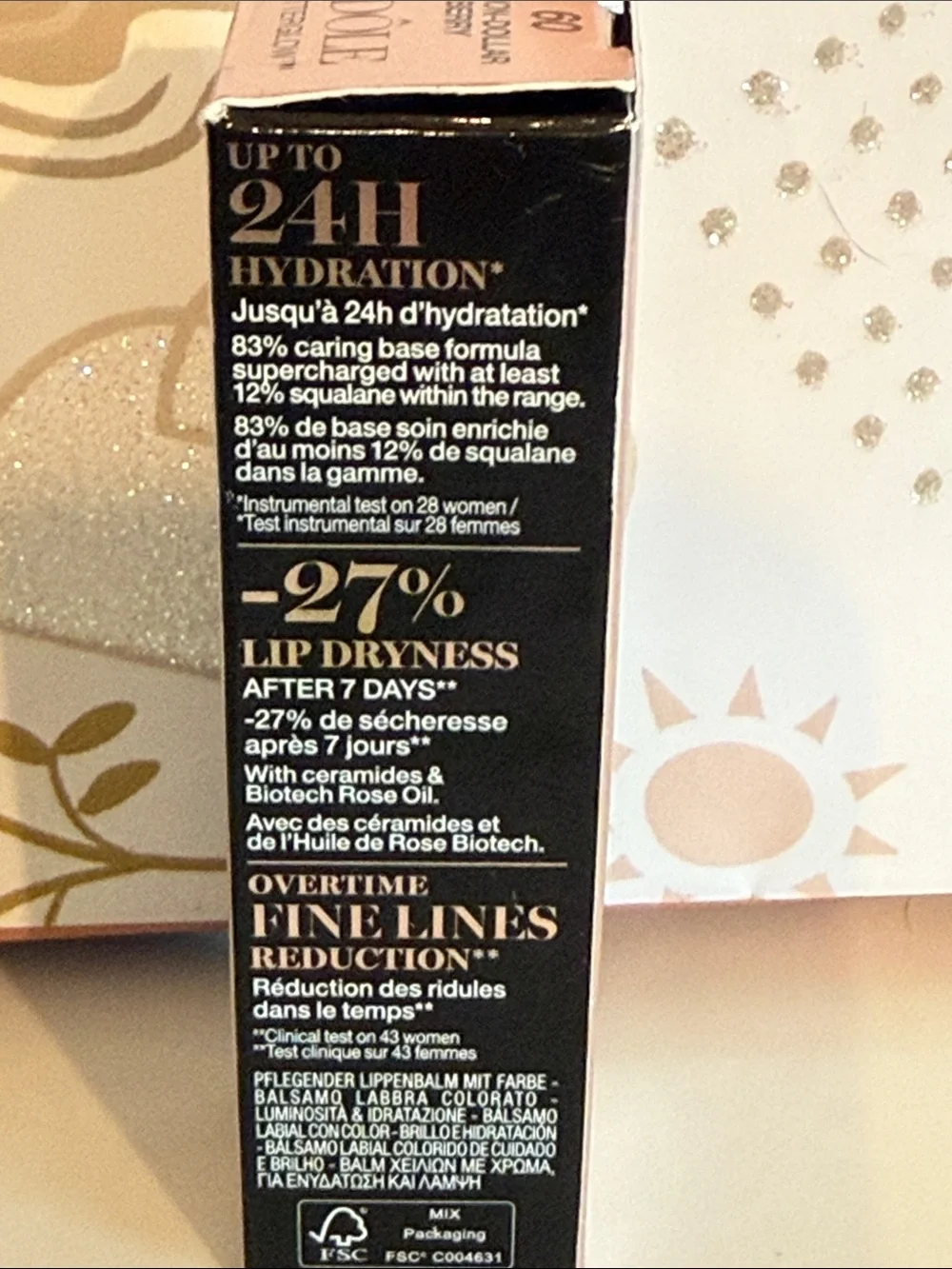 Lancôme Idôle Butterglow Lip Balm - Million-Dollar Berry (pink, gold)